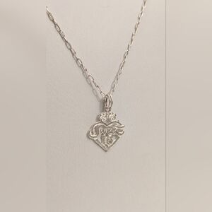 925 Sterling Silver "Sweet 16" necklace. 18" long